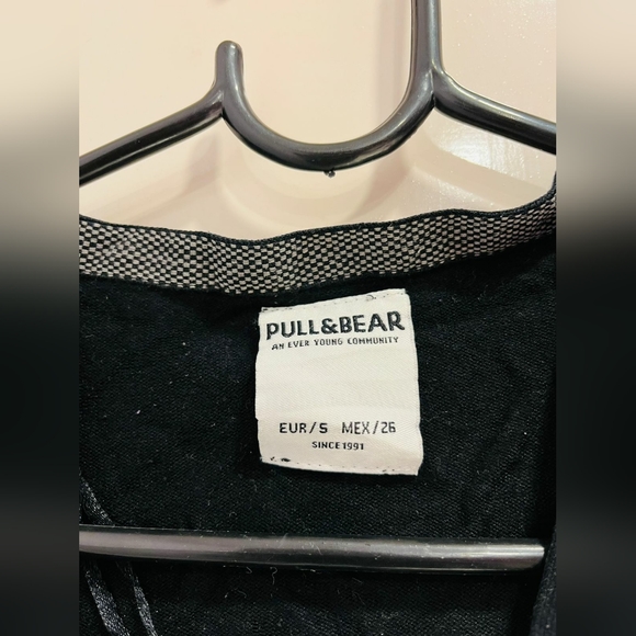 Pull & bear black cardigan tee - Picture 3 of 7